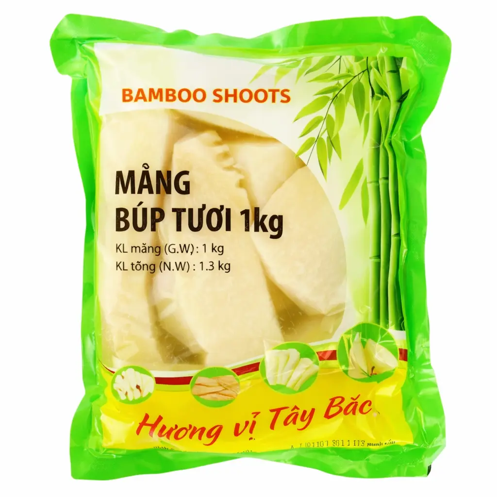 Bambus mang bup la tuoi 1kg