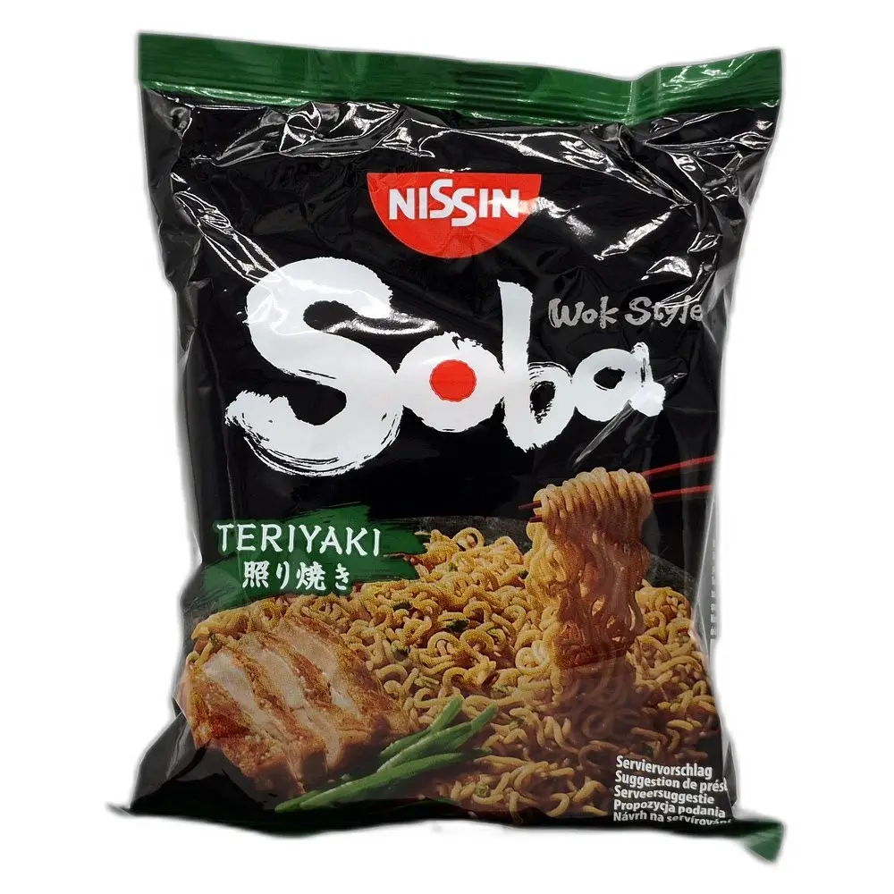 Inst. Nud. Soba Teriyaki NISSIN bag 110g