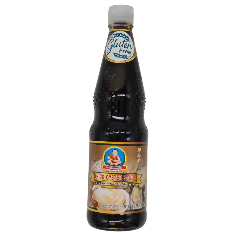 DEK SOM BOON THICK OYSTER SAUCE (Gluten Free) 