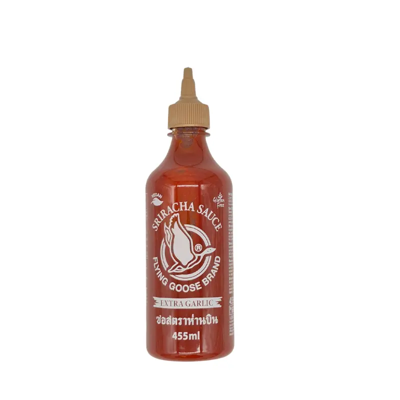 SRIRACHA SAUCE EXTRA GARLIC (FLYING GOOSE BRAND) 