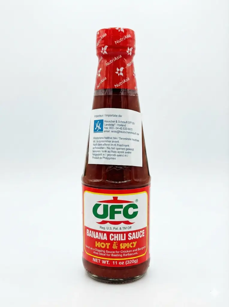 UFC BANANA CHILI SAUCE HOT & SPICY