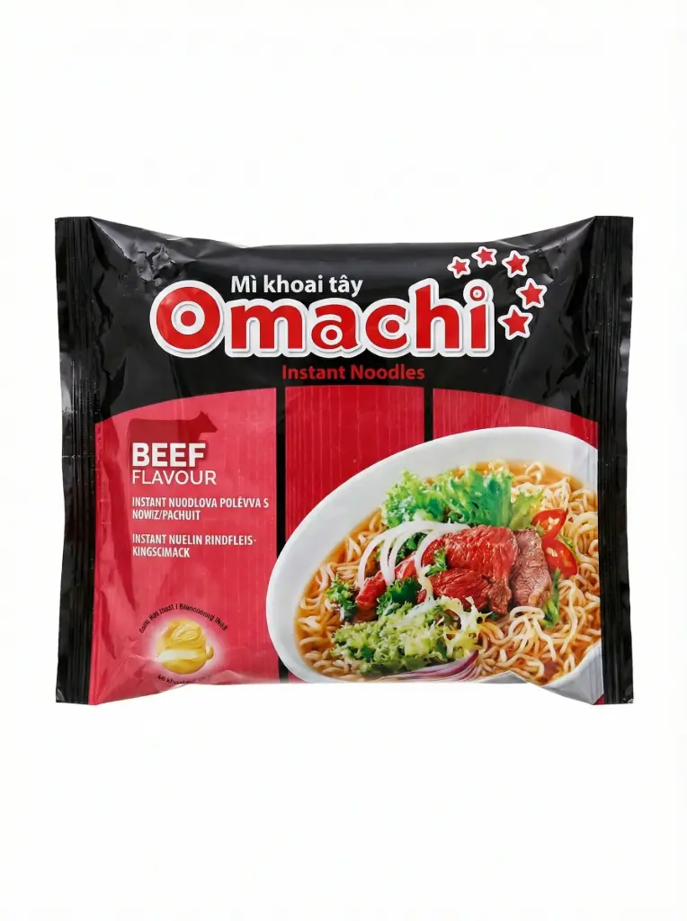 Omachi Instant Noodles BEEF FLAVOUR