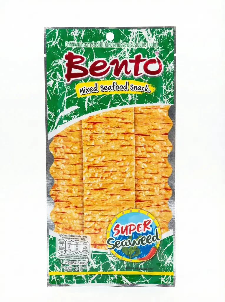 Bento Mixed Seafood Snack Super Spicy Seafood (Seaweed)