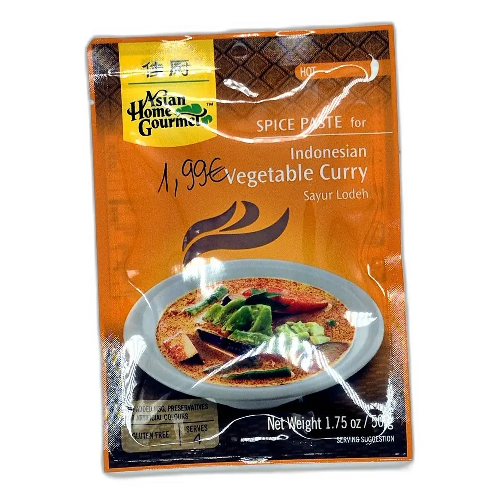 Asian Home Gourmet Spice Paste for Indonesian Vegetable Curry (Sayur Lodeh)
