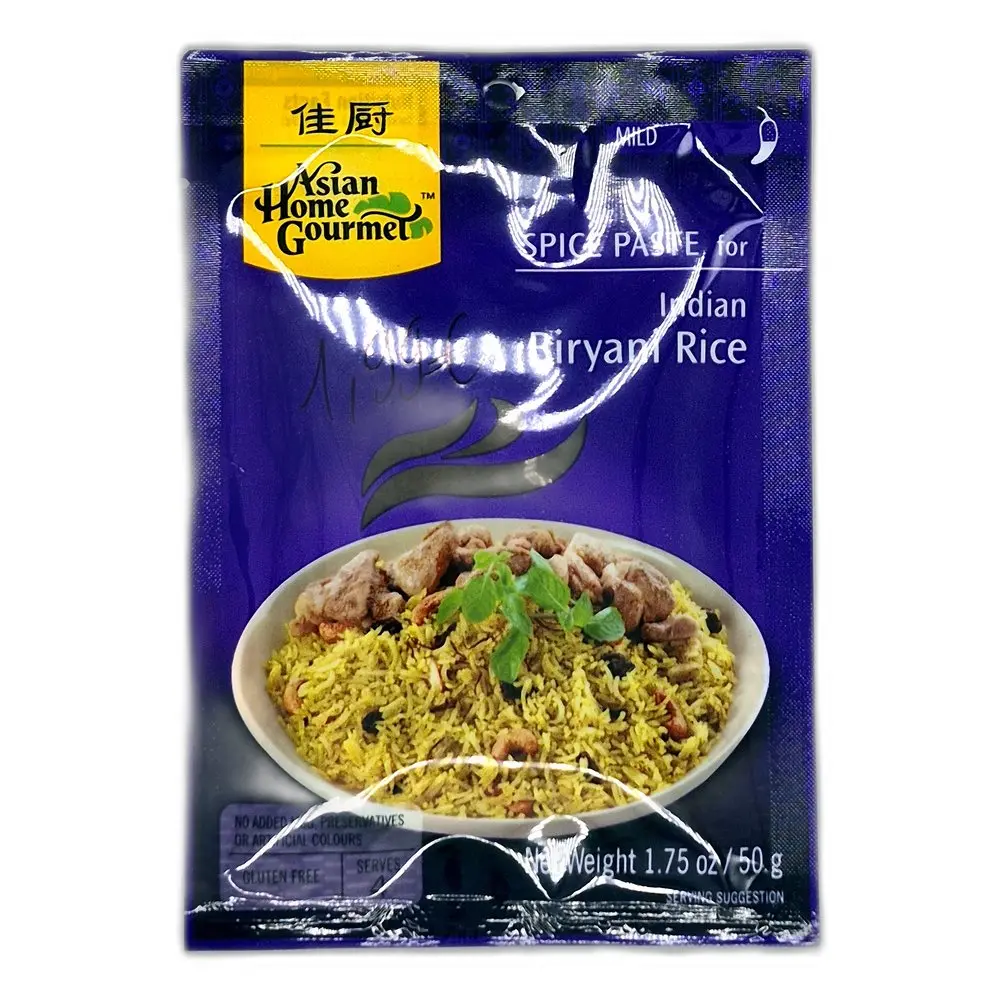 Asian Home Gourmet SPICE PASTE Indian Biryani Rice