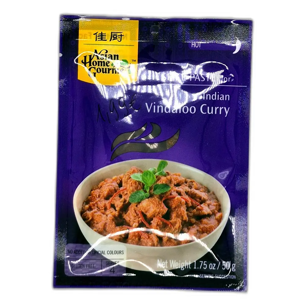 Asian Home Gourmet SPICE PASTE for Indian Vindaloo Curry