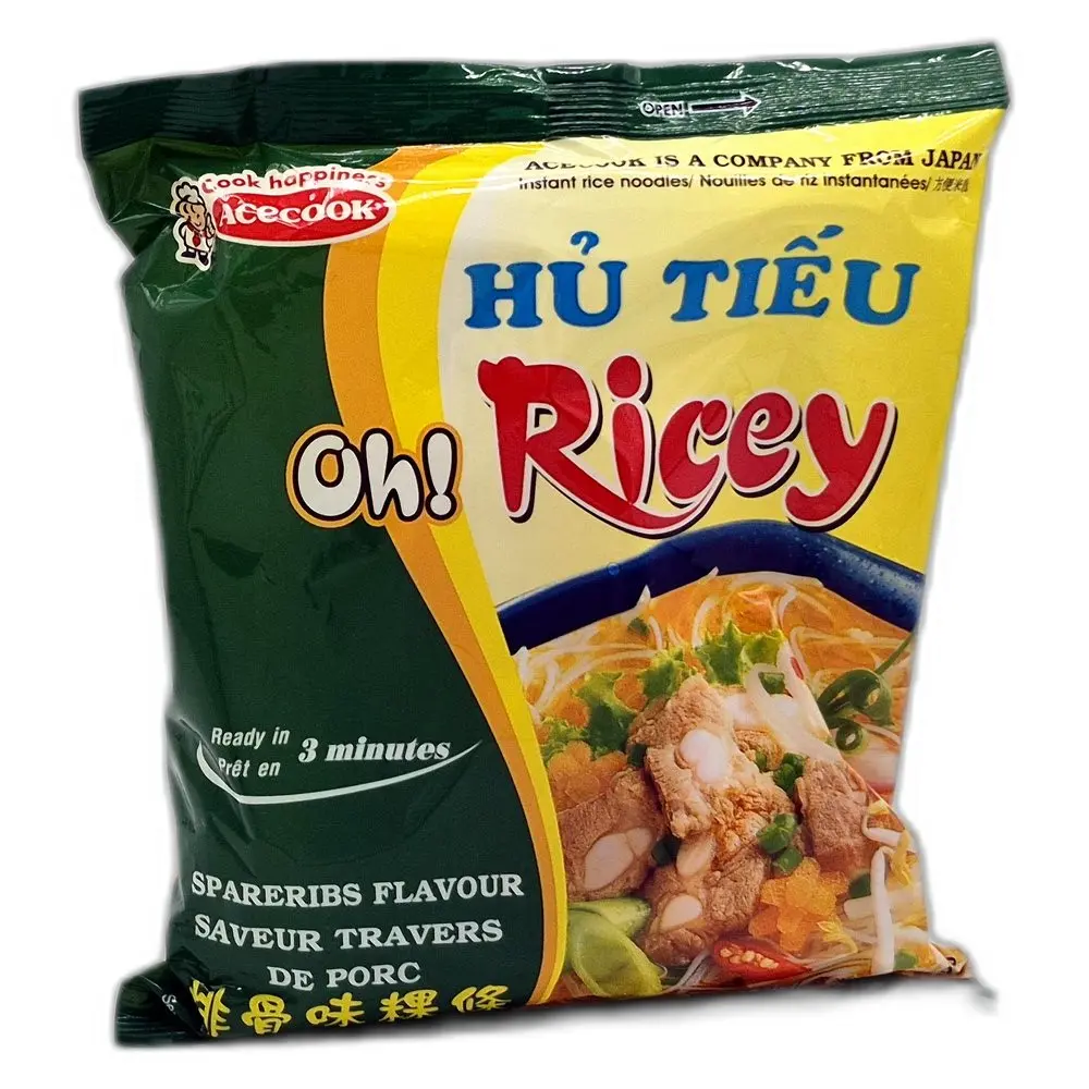ACECOOK Oh! Ricey HỦ TIẾU SPARERIBS FLAVOUR