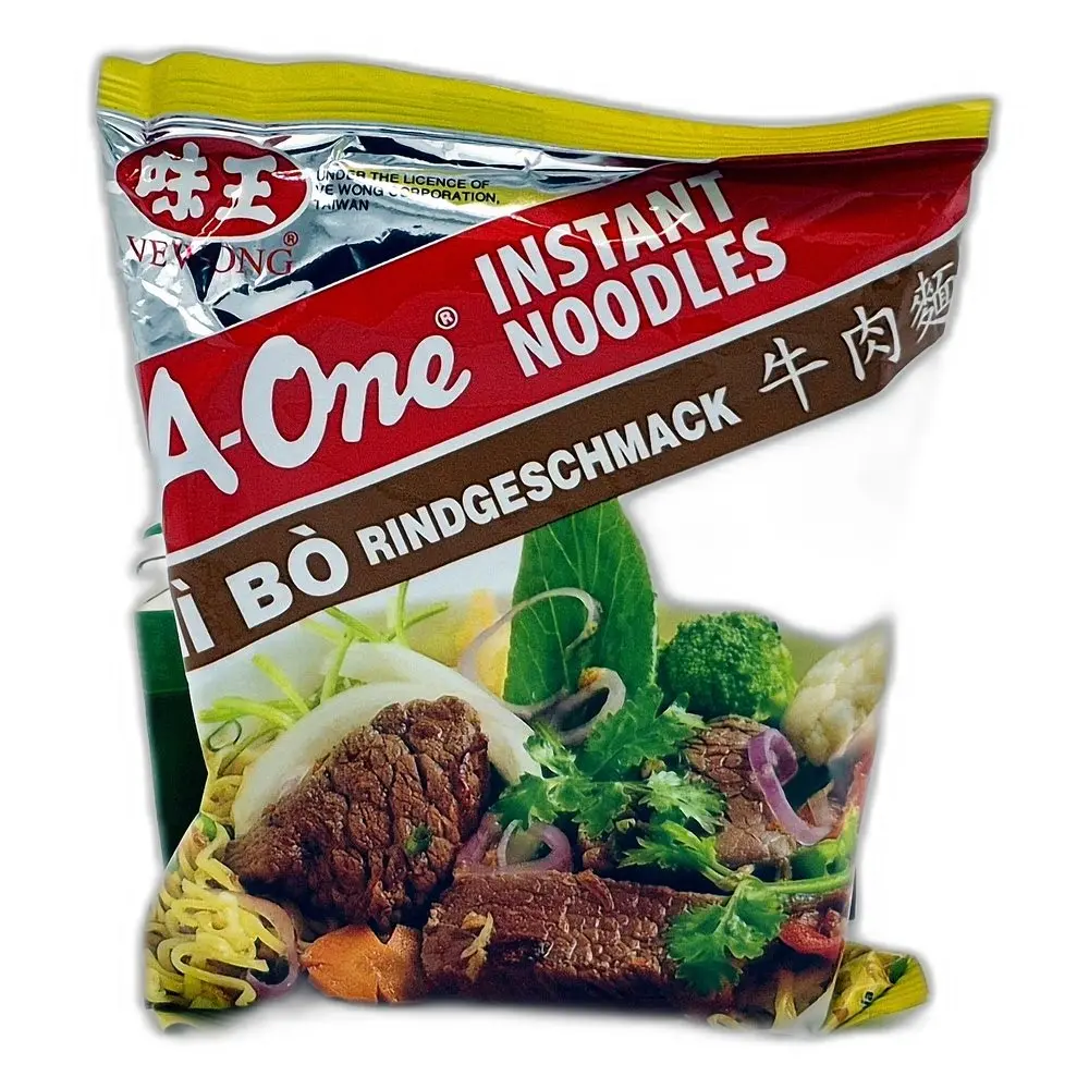 One INSTANT NOODLES Mì Bò Rindgeschmack