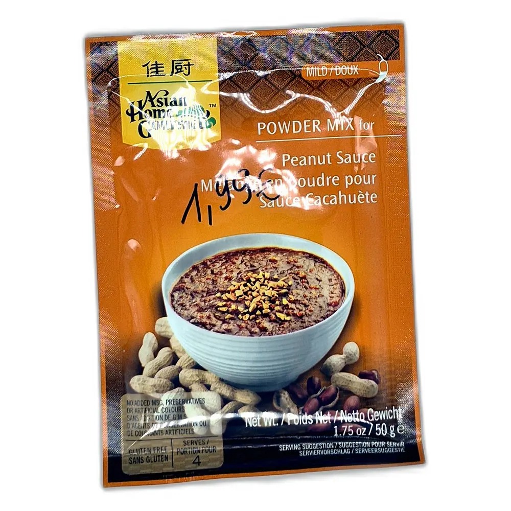 Asian Home Gourmet POWDER MIX for Peanut Sauce Mélange en poudre pour Sauce Cacahuète