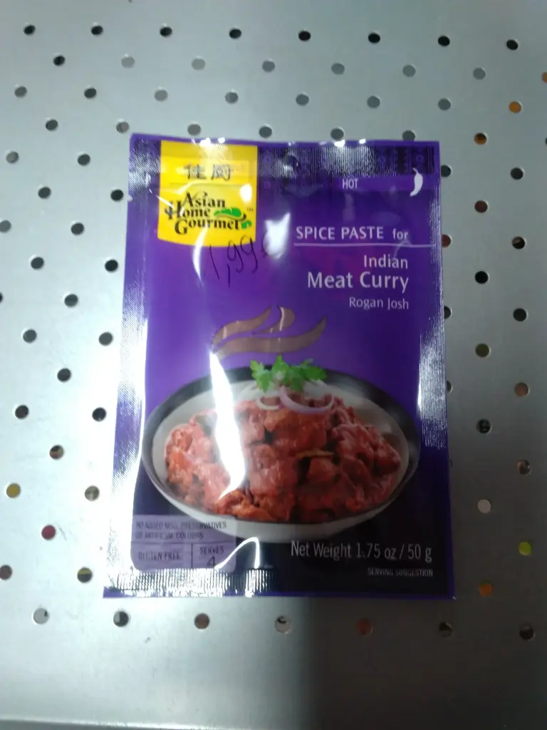 Würzpaste Fleisch Curry AHG Btl 50g