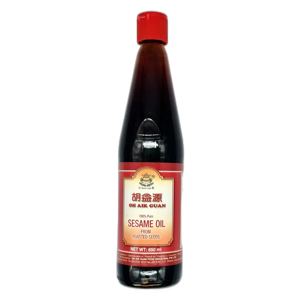 Öl Sesam geröst. OH AIK GUAN Fl 650ml