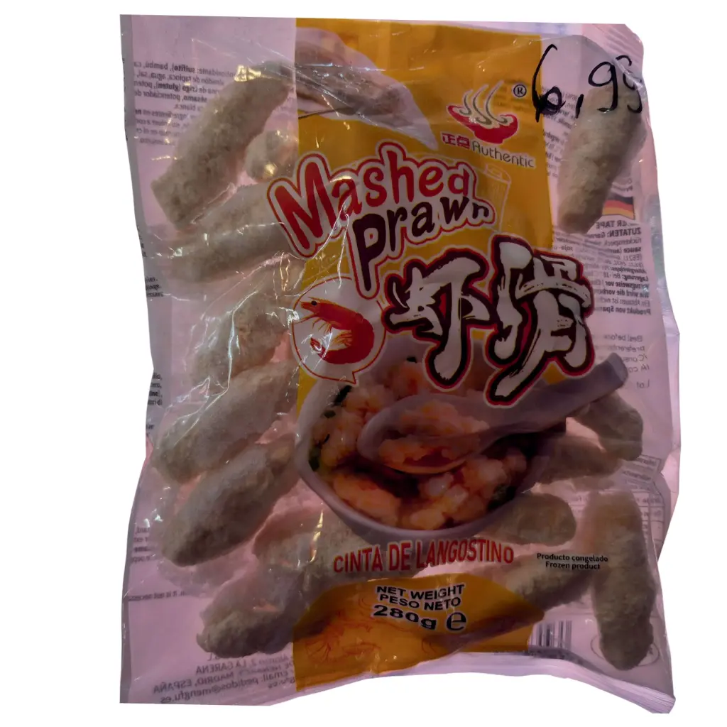 Mashed Prawn CINTA DE LANGOSTINO