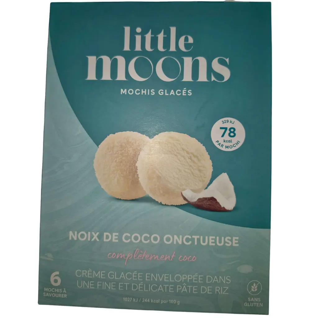 little moons Mochis Glacés NOIX DE COCO ONCTUEUSE