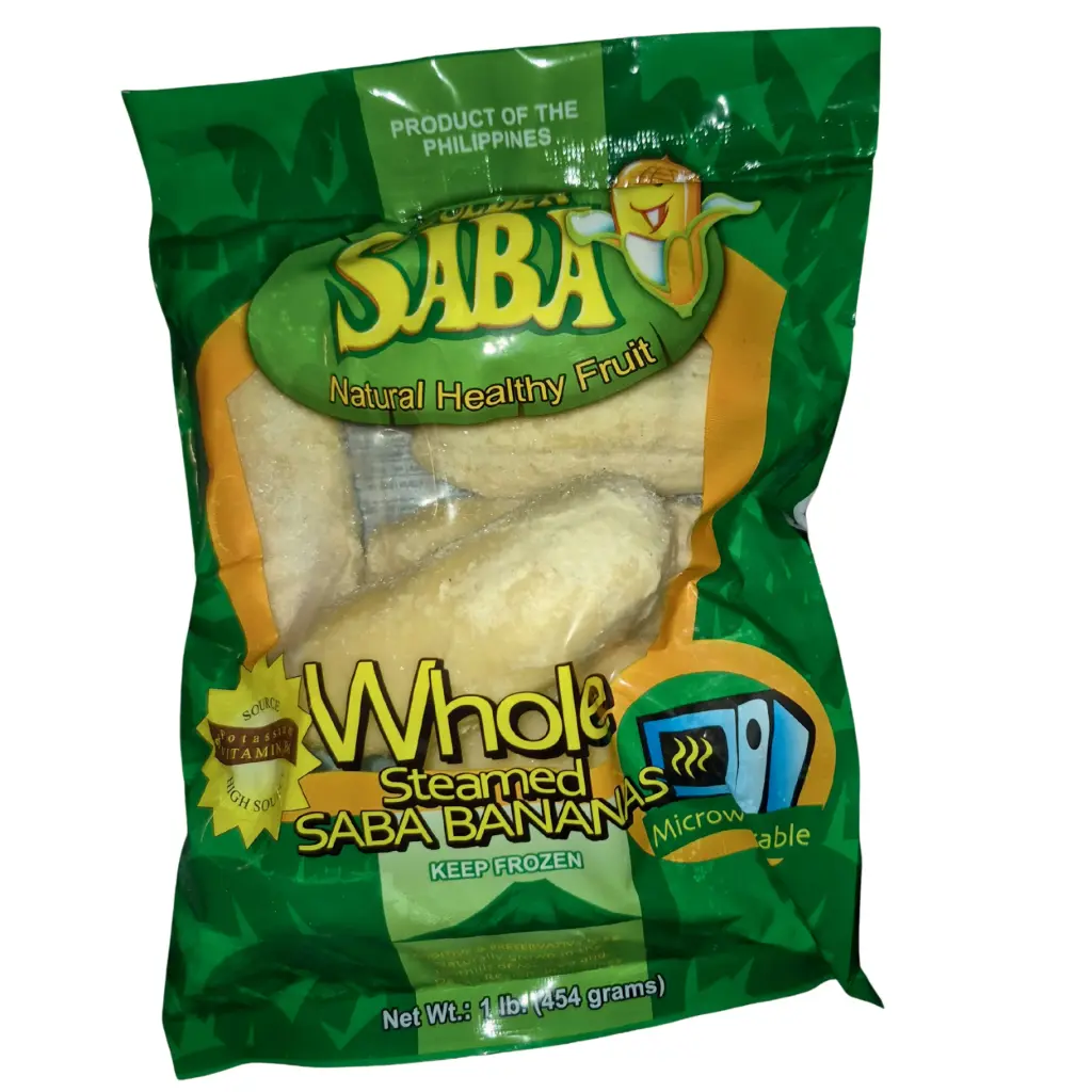 Whole Steamed SABA BANANAS