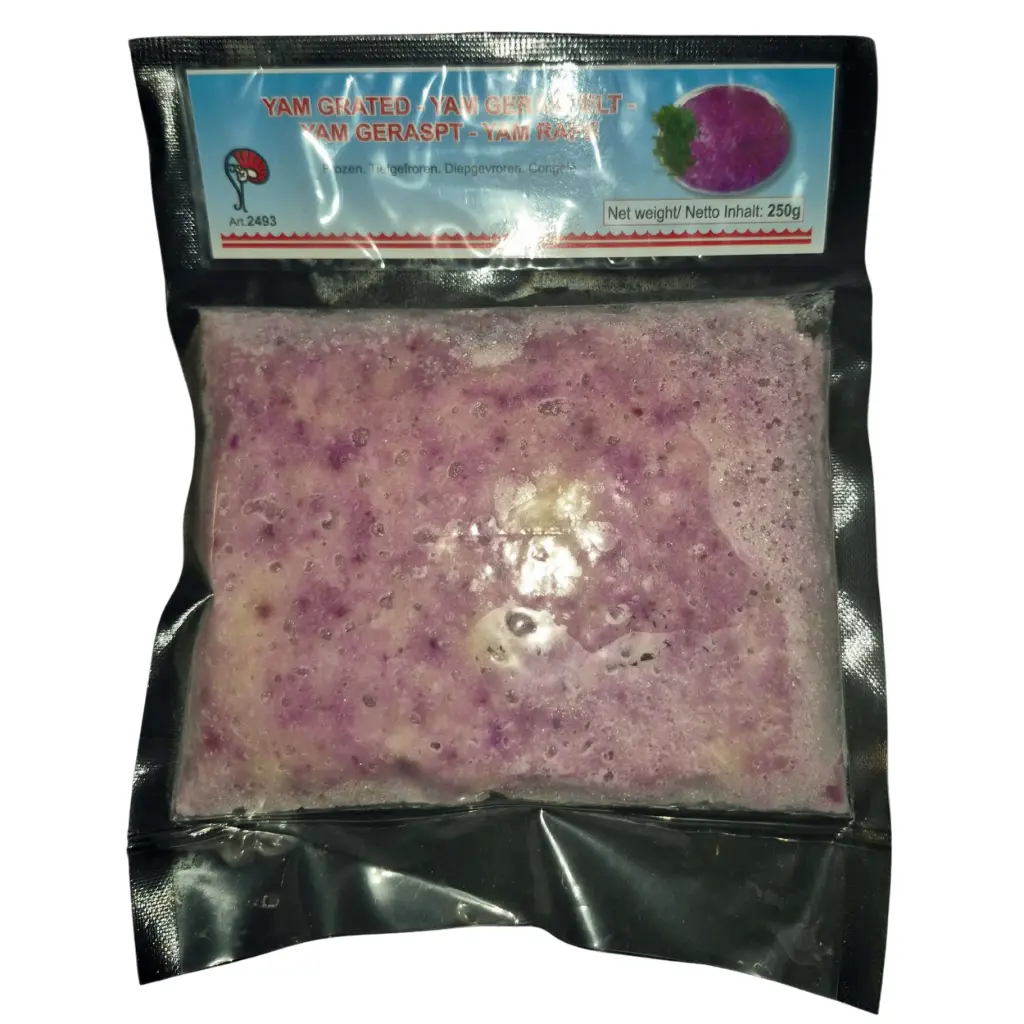 YAM GRATED - YAM GERASPT - YAM RÂPÉ