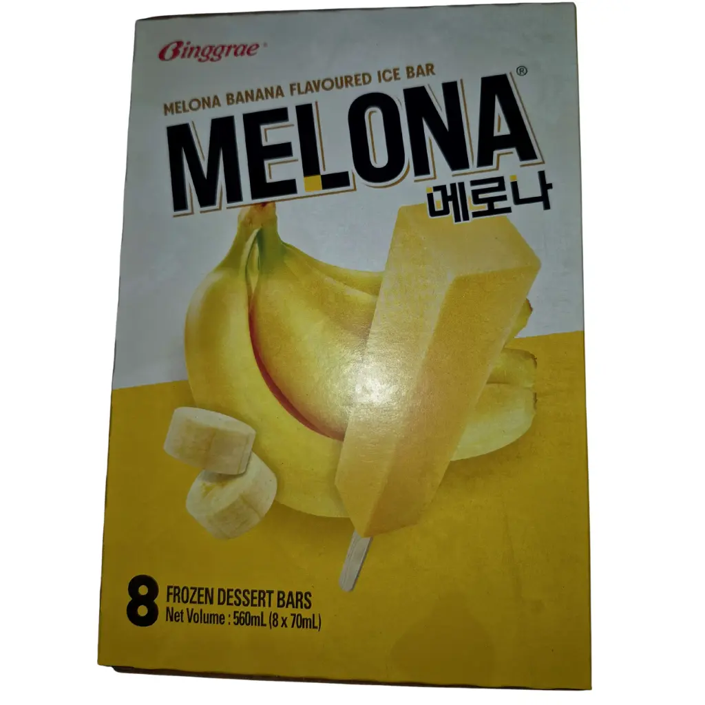MELONA Melona Banana Flavoured Ice Bar
