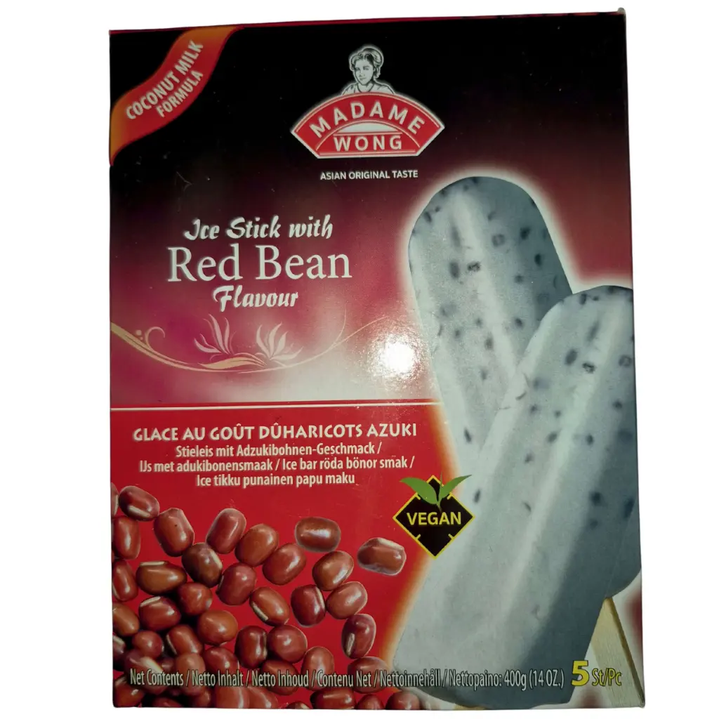 Madame Wong Ice Stick with Red Bean Flavour