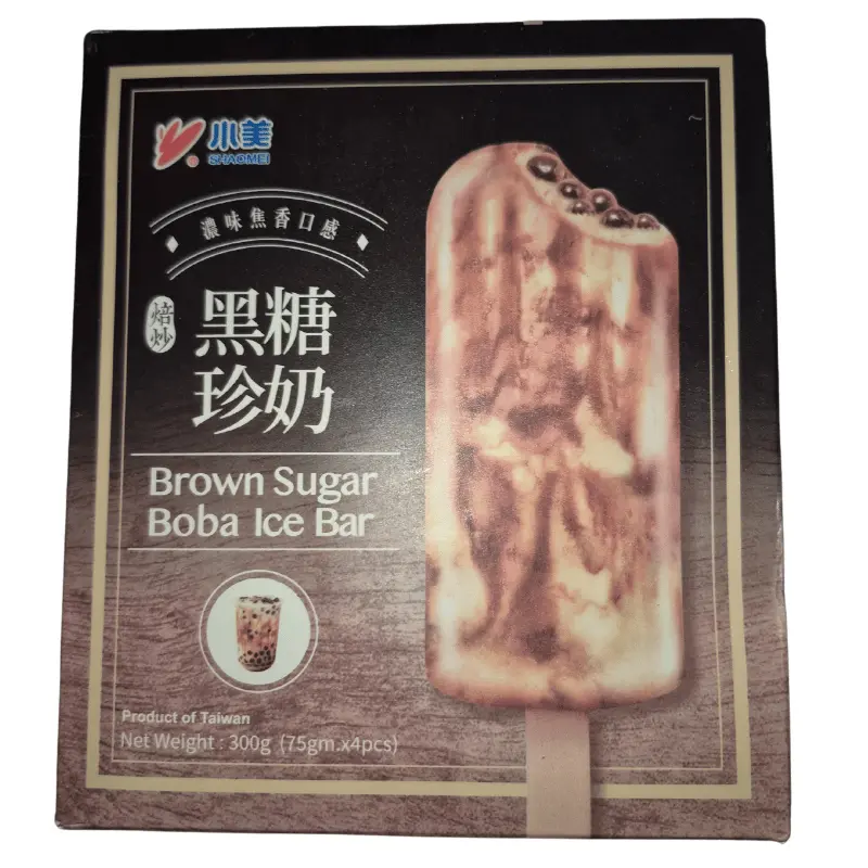 Brauner Zucker Boba Eisriegel
