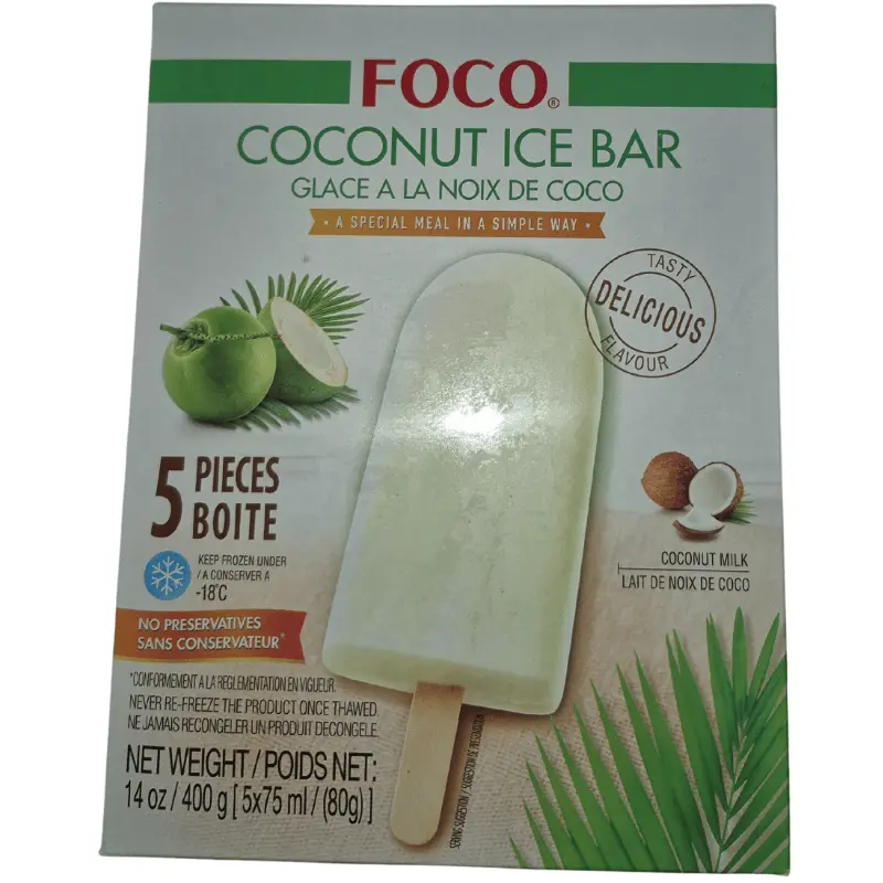 FOCO Kokos Eisriegel