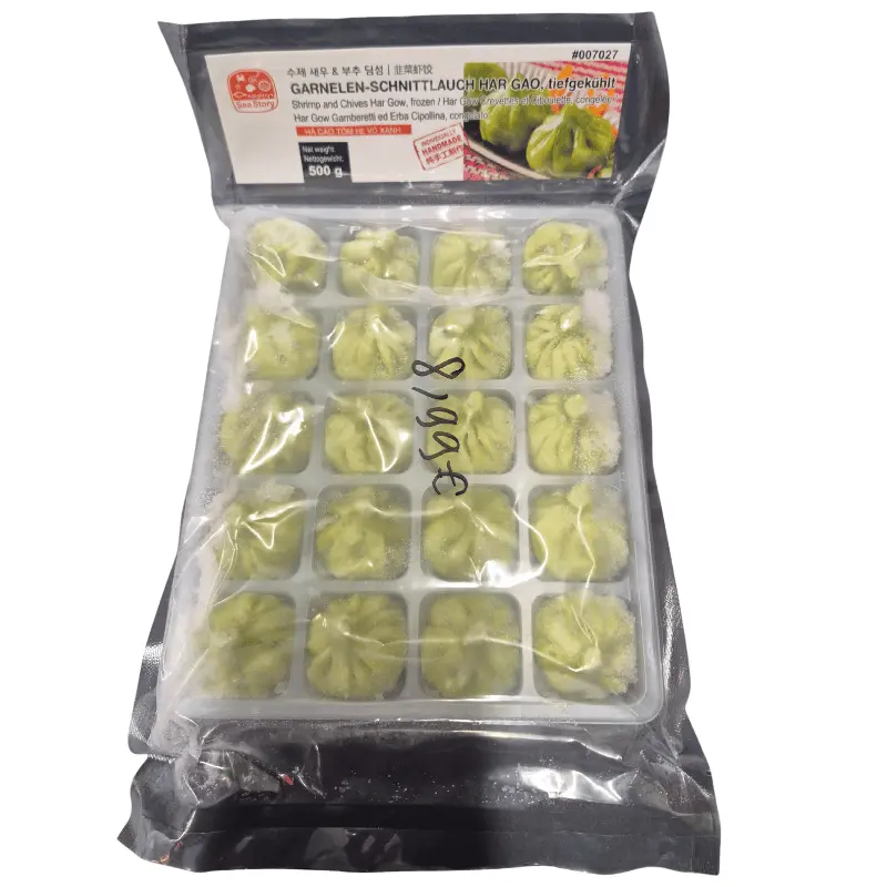 Garnelen-Schnittlauch Hacao (Dim Sum)