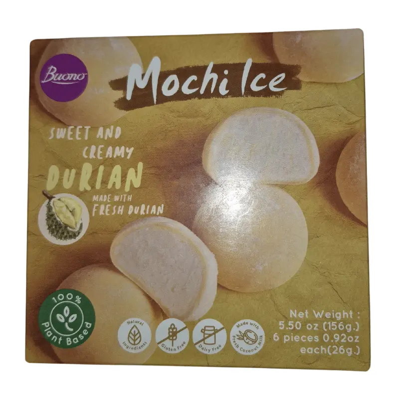 Mochi Eis Durian cremig