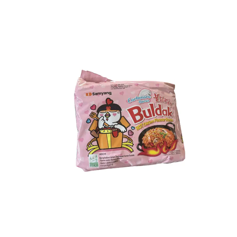 Buldak Hot Chicken Flavour Ramen Carbonara