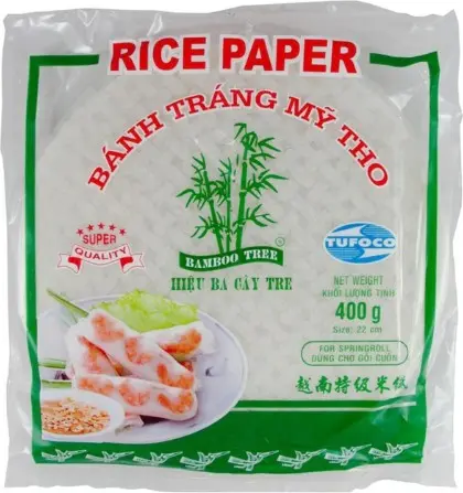 Banh trang 3 cay tre goi-22cm-400g