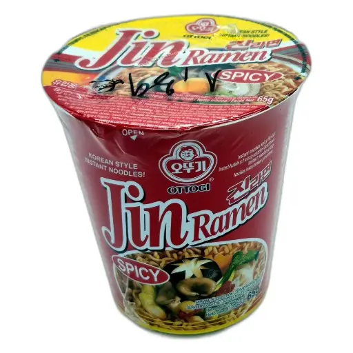 Inst.Ndln Jin Ramen spicy OTTOGI cup65g