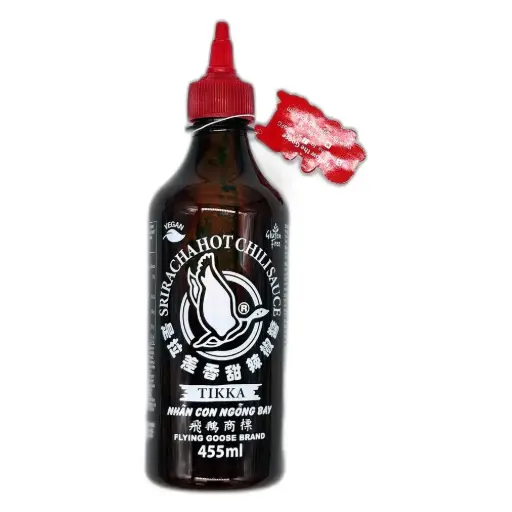 SRIRACHA HOT CHILLI SAUCE TIKKA (FLYING GOOSE BRAND) 