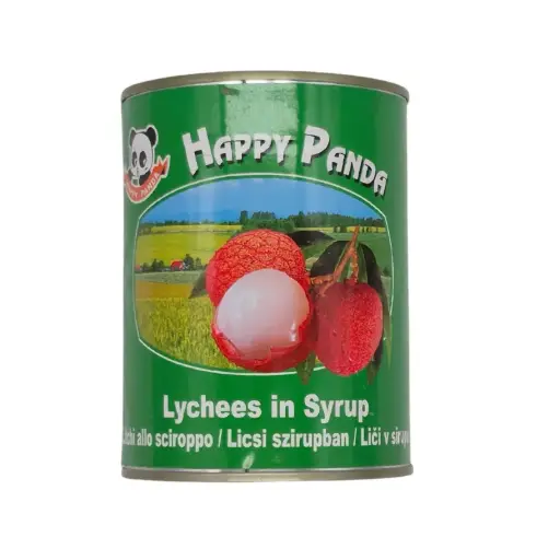 HAPPY PANDA Lychees in Syrup 