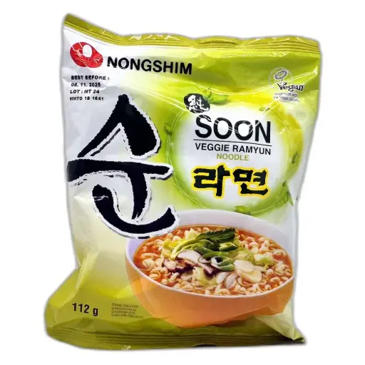 NONG SHIM - Instantnudeln, Soon Veggie Ramyun, mild 20 x 112