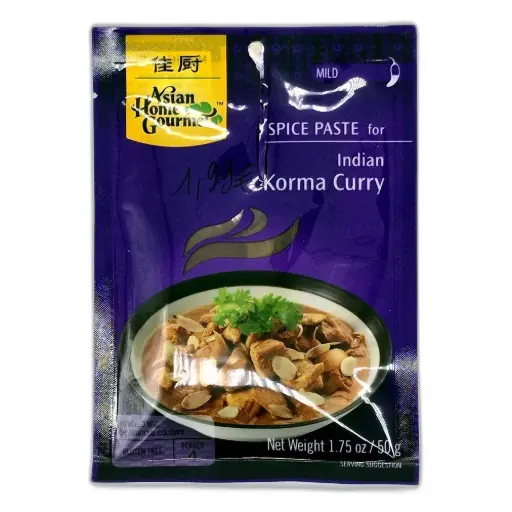 Asian Home Gourmet Spice Paste for Indian Korma Curry