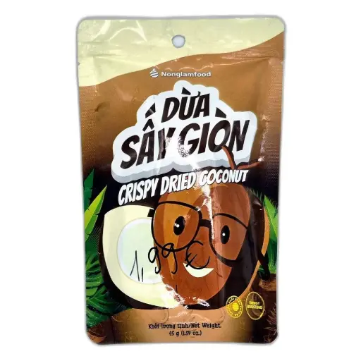 Nonglamfood Crispy Dried Coconut (Dừa Sấy Giòn)