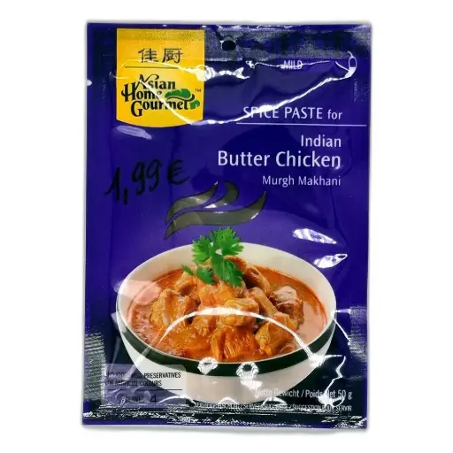 Asian Home Gourmet Spice Paste for Indian Butter Chicken (Murgh Makhani)