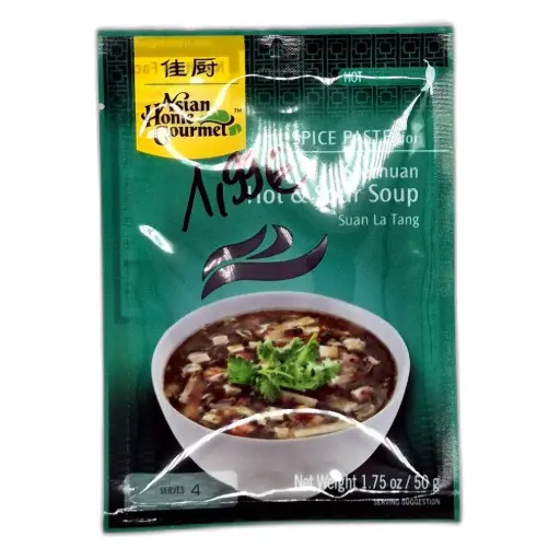 Asian Home Gourmet SPICE PASTE for Hot & Sour Soup (Suan La Tang)