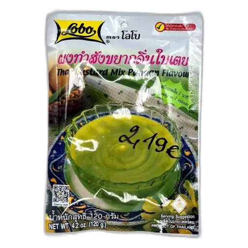 Lobo Thai Custard Mix Pandan Flavour