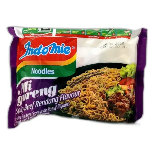 Indomie Mi goreng Spicy Beef Rendang Flavour