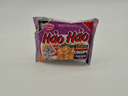 Acecook Hảo Hảo Sa tế hành tím CHILLI CRISPY ONION