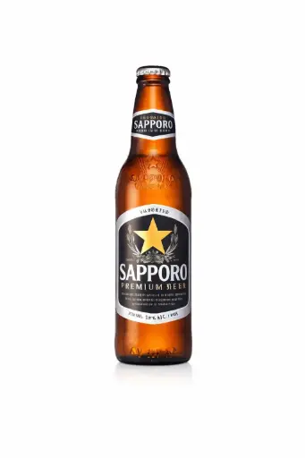 Sapporo bier 4,8% 330ml