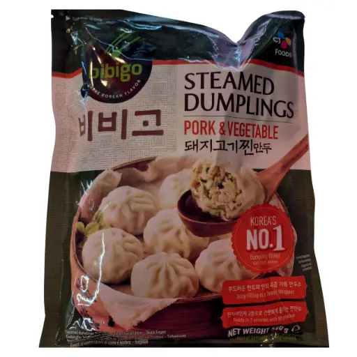 bibigo Steamed Dumplings Pork & Vegetable