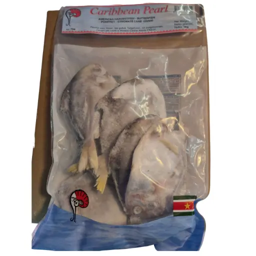 Caribbean Pearl AMERICAN HARVESTFISH BUTTERFISH POMFRET STROMATE LUNE 100/500