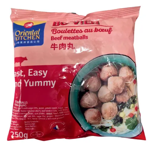 BO VIEN Boulettes au boeuf Beef meatballs