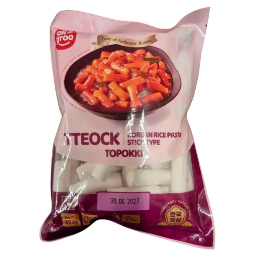 TTEOCK Korean Rice Pasta Stick Type Topokki
