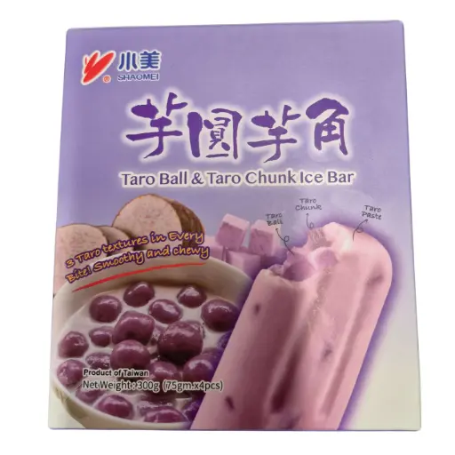 SHAOMEI Taro Ball & Taro Chunk Ice Bar