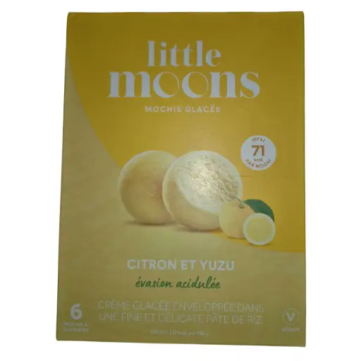 little moons Mochis Glacés Citron et Yuzu