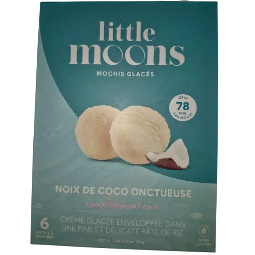 little moons Mochis Glacés NOIX DE COCO ONCTUEUSE
