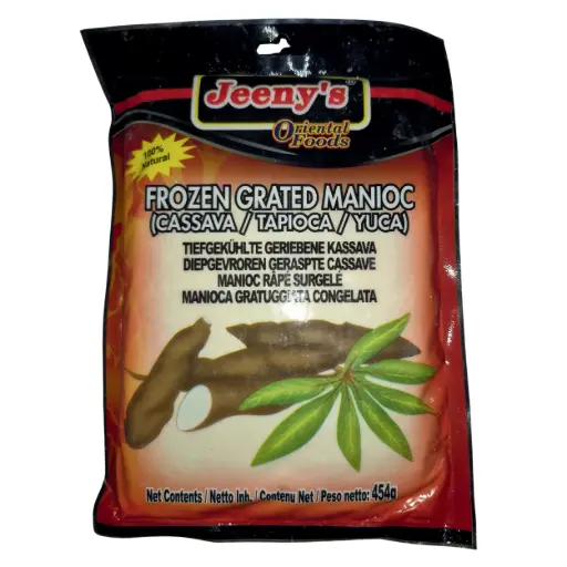 FROZEN GRATED MANIOC (CASSAVA / TAPIOCA / YUCA)