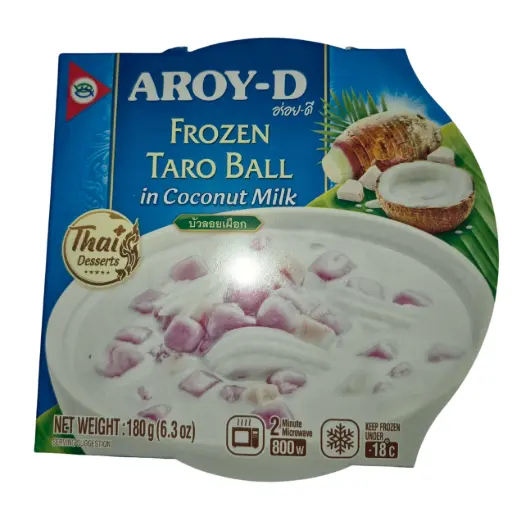 AROY-D Frozen Taro Ball in Coconut Milk