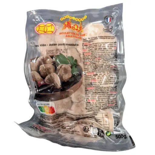 AN HUNG Boulettes de Porc Asiatiques – Heo Viên (Asian pork meatballs)