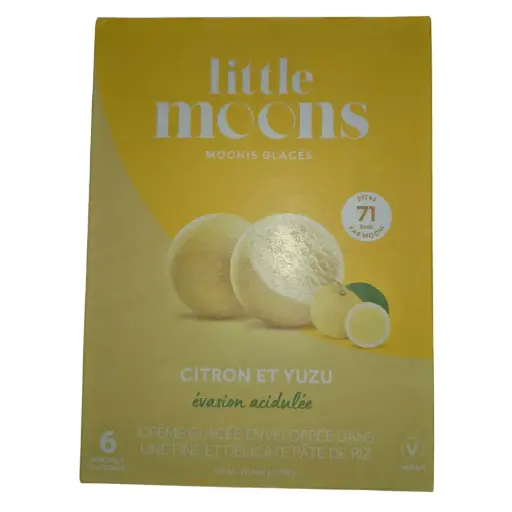 Little Moons Mochi-Eis Zitrone & Yuzu